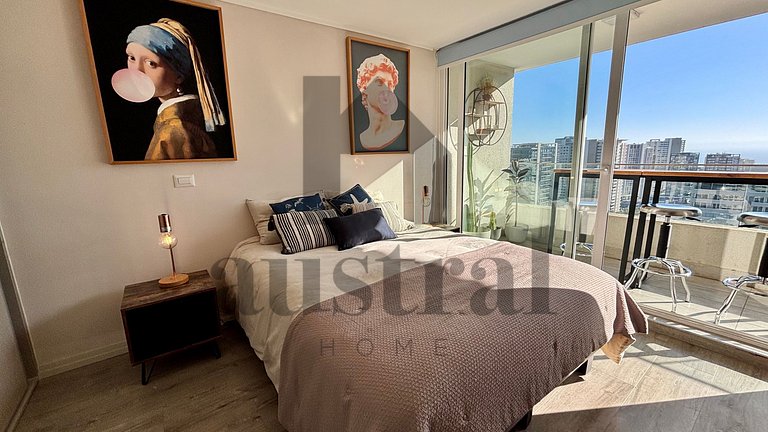 Beautiful decor in the best neighborhood of Concón