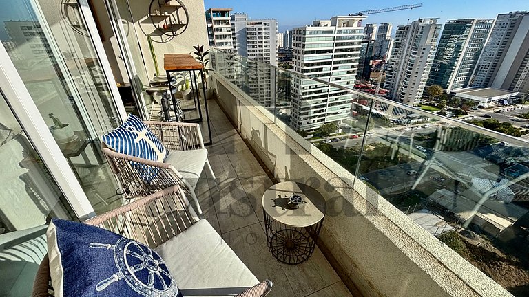 Decoração belíssima no melhor bairro de Concón.