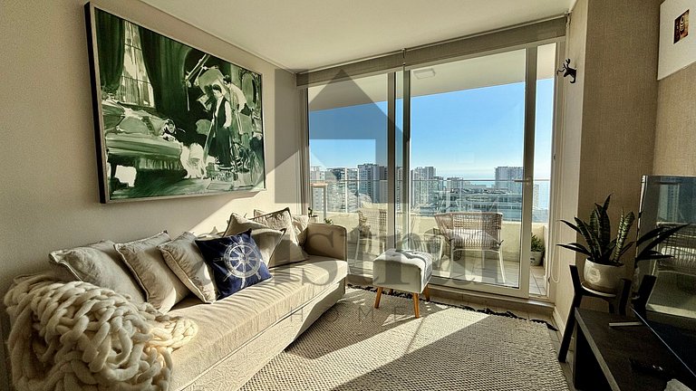 Beautiful decor in the best neighborhood of Concón