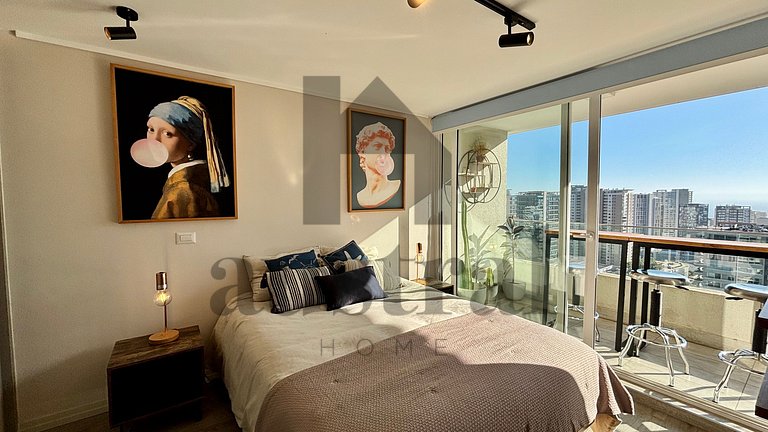 Decoração belíssima no melhor bairro de Concón.