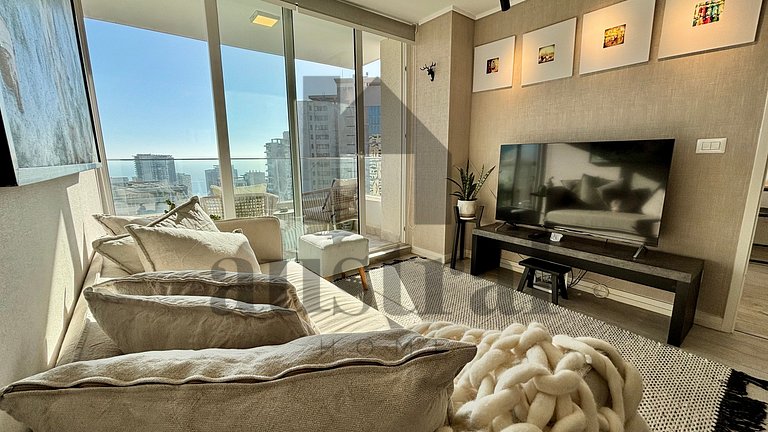 Beautiful decor in the best neighborhood of Concón