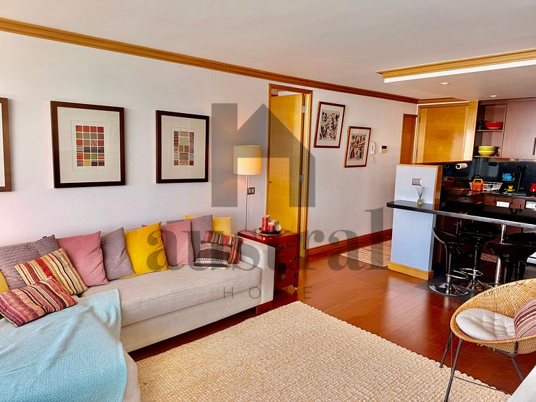 Increible vista dos suites y dos estacionamientos