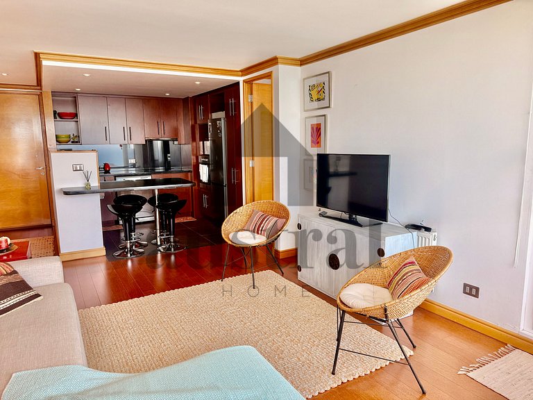 Increible vista dos suites y dos estacionamientos