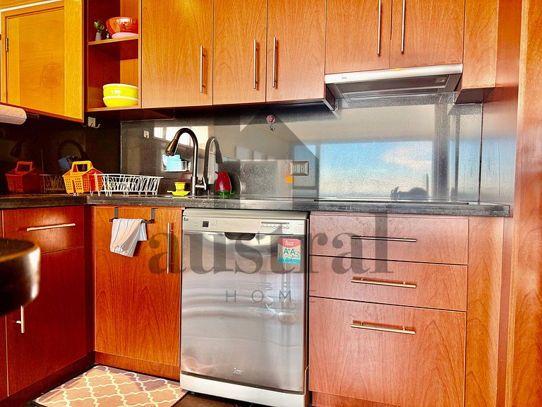 Increible vista dos suites y dos estacionamientos