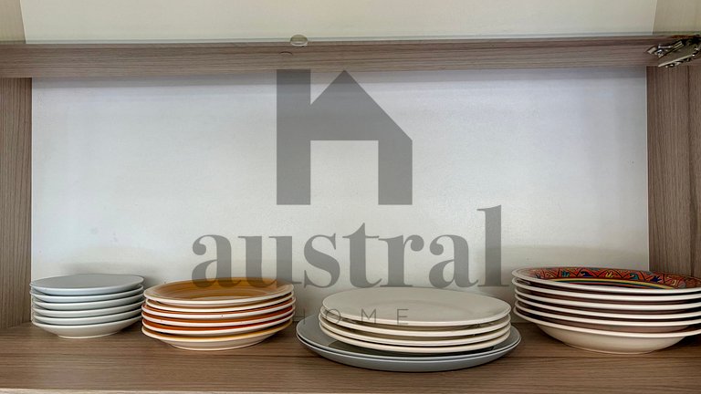 Lindo apartamento no térreo.