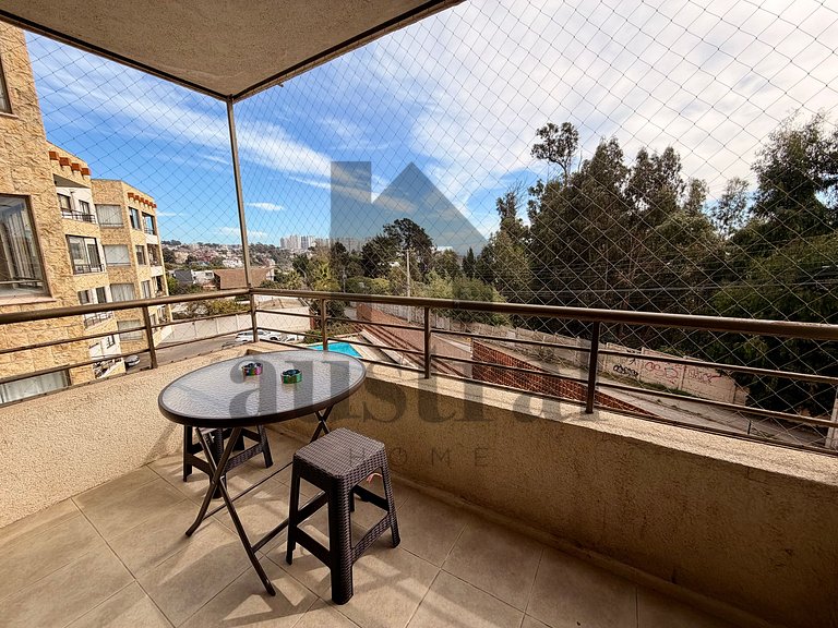 Apartamento reformado e confortável em Concón