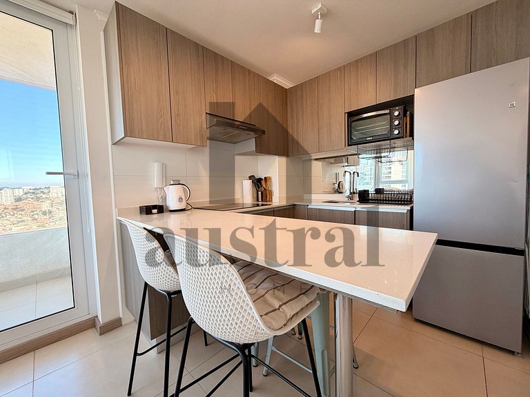 Hermoso y bien decorado en Costa de Montemar